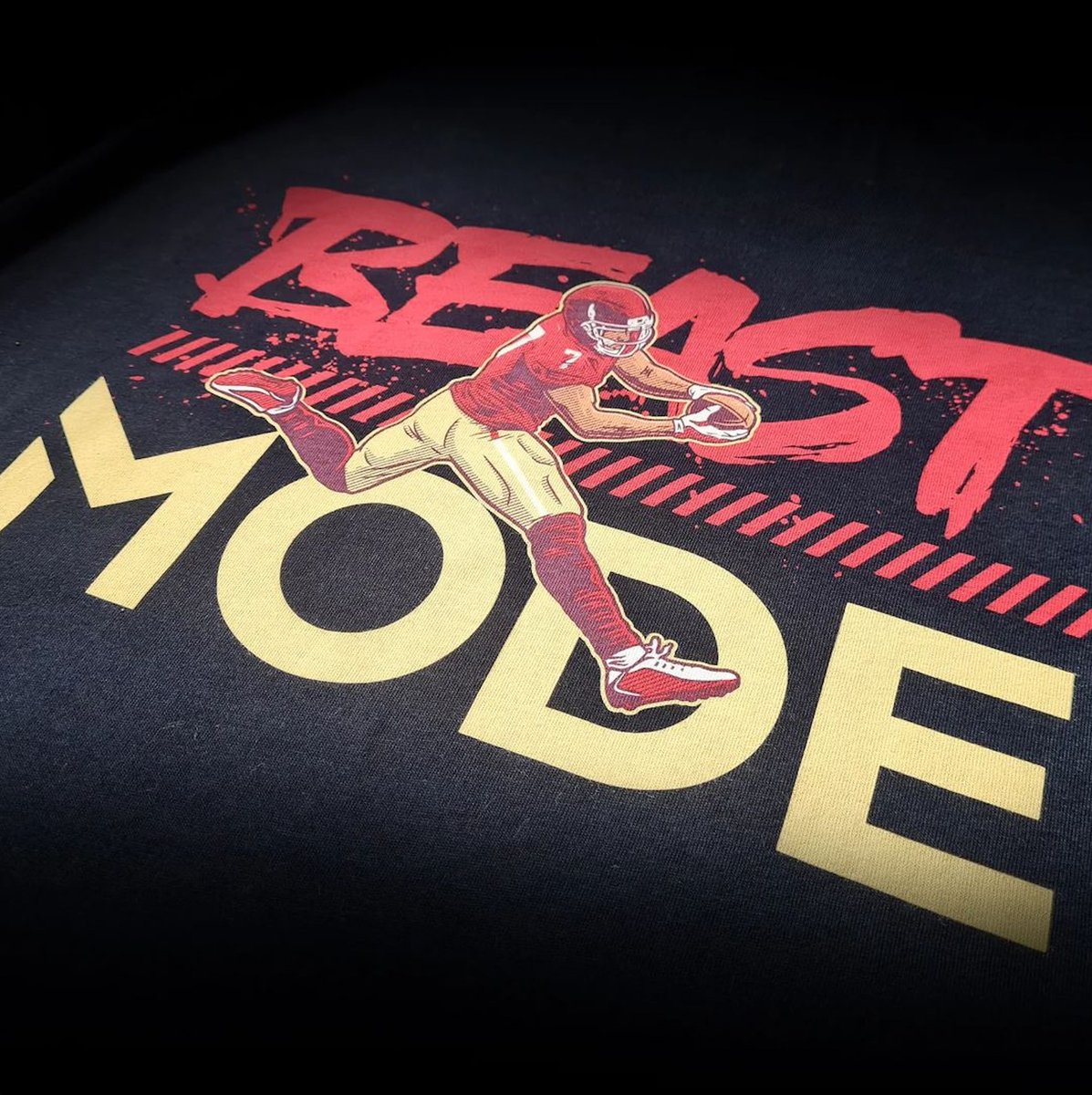 MagnaColours's tweet photo. Beast Mode... ON ▶️
Printed with MagnaPrint® Discharge LO:
1️⃣ PMS 7577
2️⃣ Blending White
3️⃣ PMS 7506
4️⃣ PMS 3523
5️⃣ PMS 192
All screens 62T/158, squeegee 60-90-60 shore, angle 15-20°, medium pressure.
#magnacolours #imaginationink #magnaprint #waterbasedinks #screenprinting https://t.co/PtXPqsepcv