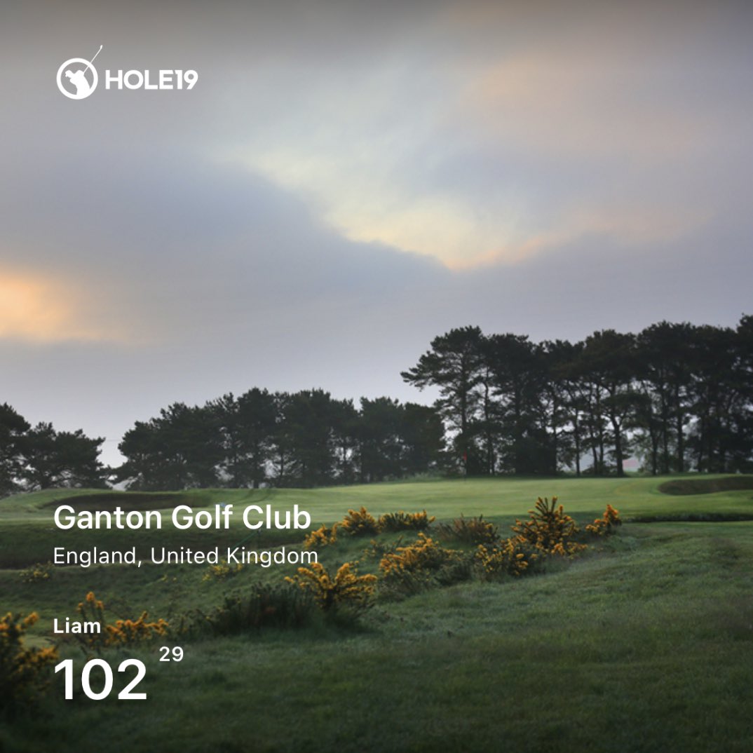 Redders99's tweet photo. An absolute pleasure in fantastic conditions ⛳️🏌🏽♂️#GantonGC https://t.co/uySL6hd3y8