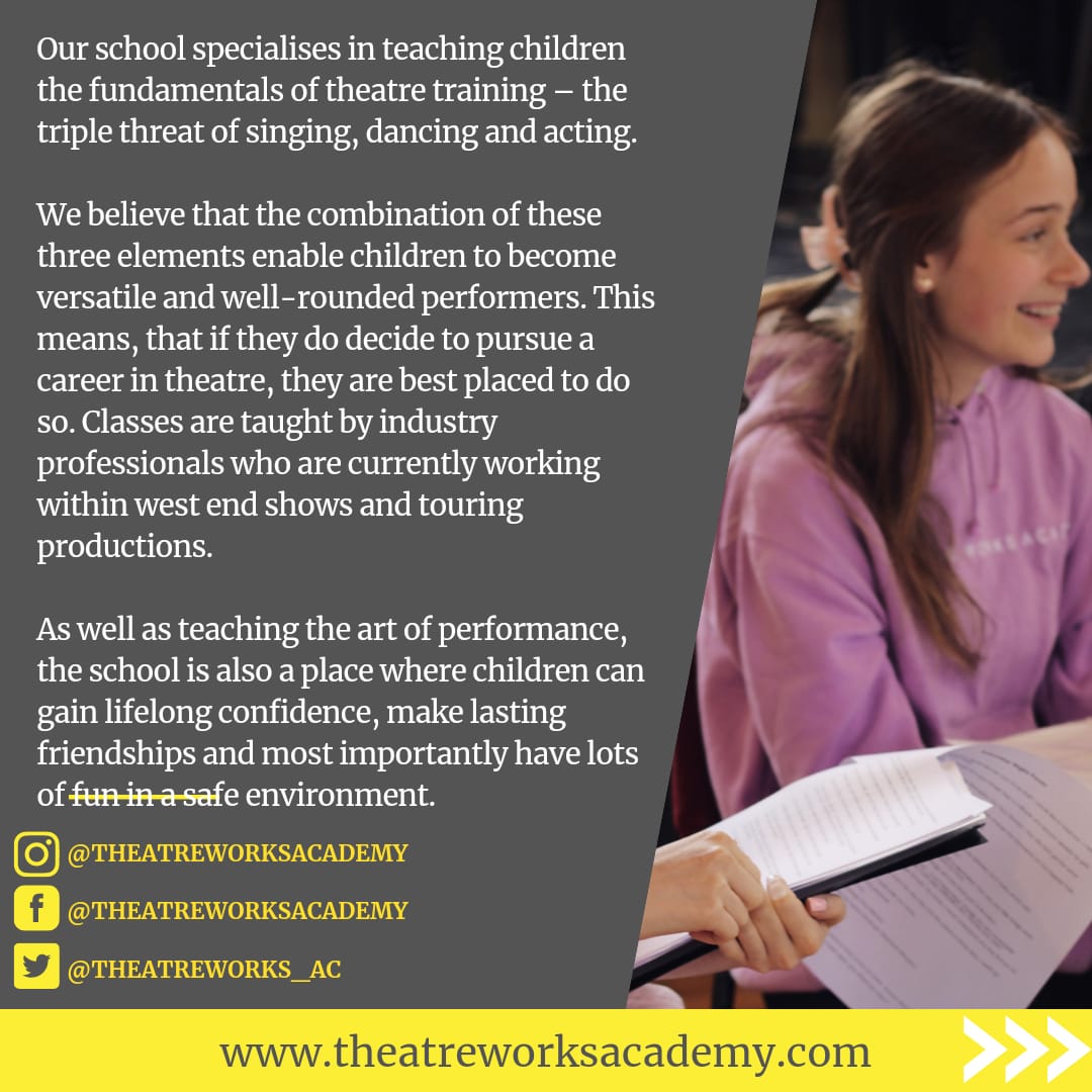 Theatre Works Academy tweet media