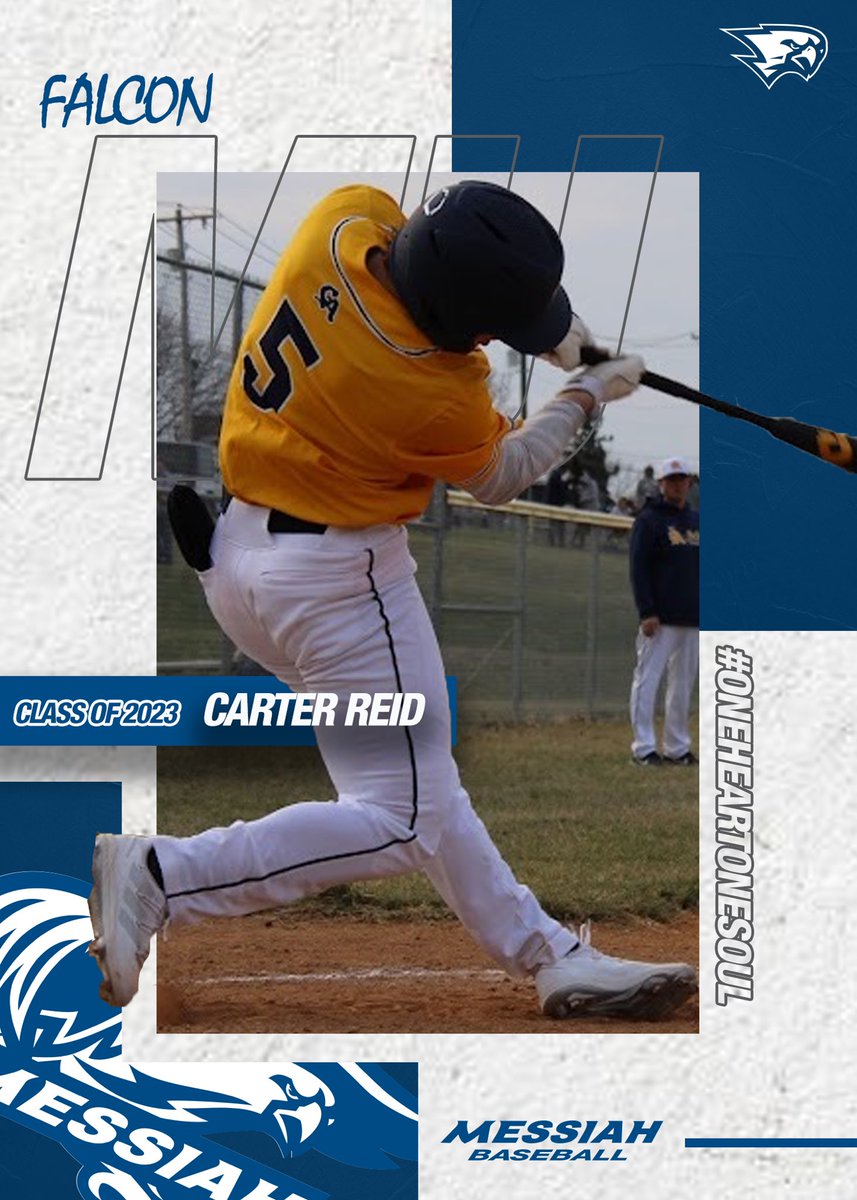 Welcome 2023 Carter Reid out of Green Castle to the Messiah Baseball Family! 🙌

#oneheartonesoul