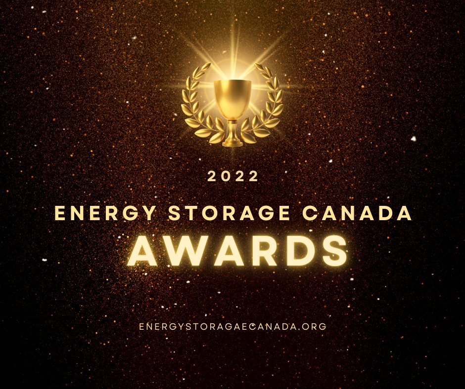EnrgyStorageCAN's tweet photo. #ICYMI - Earlier this week we had the pleasure of celebrating the first annual Energy Storage Canada Awards as part of #ESCCon22! We are thrilled to recognize the leaders in our industry and can't wait to do it again next year: https://t.co/1kClRUjZts #ESCAwards #EnergyStorage https://t.co/N4gm3KiRcU