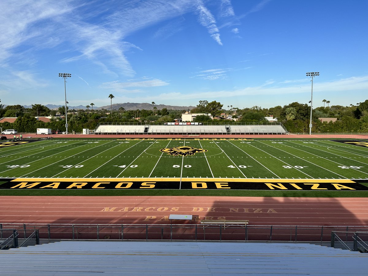 A New Football Field for Marcos De Niza High School, Tempe, AZ!

lloydengineers.com/news/a-new-foo…

#TUHSDStronger #PadrePower  #lloydconsultinggroup #lloydsportsandengineering #lloydengineering