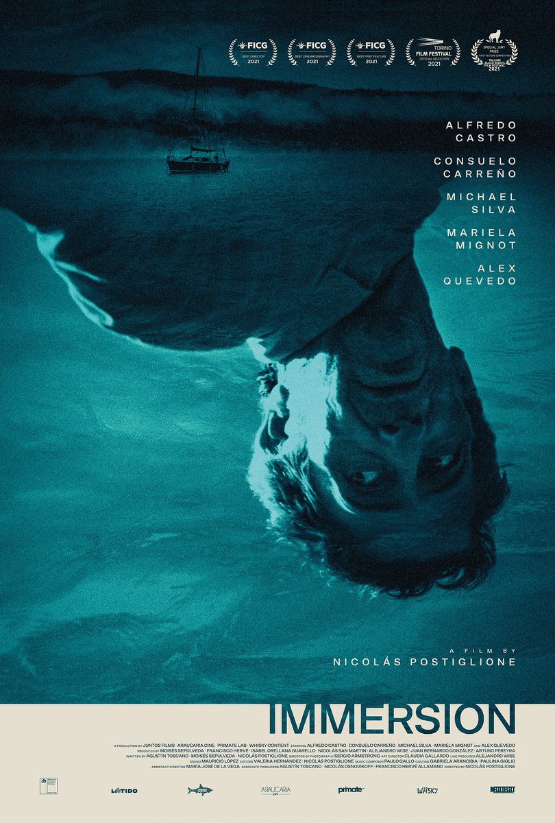 whisky_film's tweet photo. INMERSIÓN, película de la cual somos coproductores, está participando en el Festival Internacional de Cine de Haifa, en la categoría "Golden Anchor Competition for Debuts" 👏👏

Pueden ver más detalles en este enlace: https://t.co/hHgt8TxP0r https://t.co/edSPs759oq