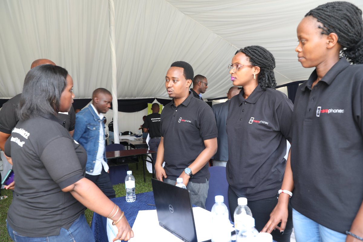 During today's event of #careerfair2022; the Management of <a href="/RwandaPolytec/">Rwanda Polytechnic</a> and @IPRC_Gishari toured across the Companies' stands to know their overviews and observation as the way of acquiring deeper awareness of competencies required by industries for the  Students and Alumni .