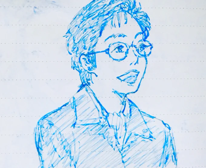 先々週の火曜以来に再登場した角替さん落書き…来週も活躍されるのかな?たのしみ #朝ドラひまわり 
