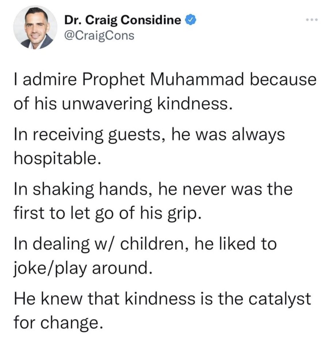 CraigCons's tweet photo. Be rich in kindness. https://t.co/ICuxmsM5G7