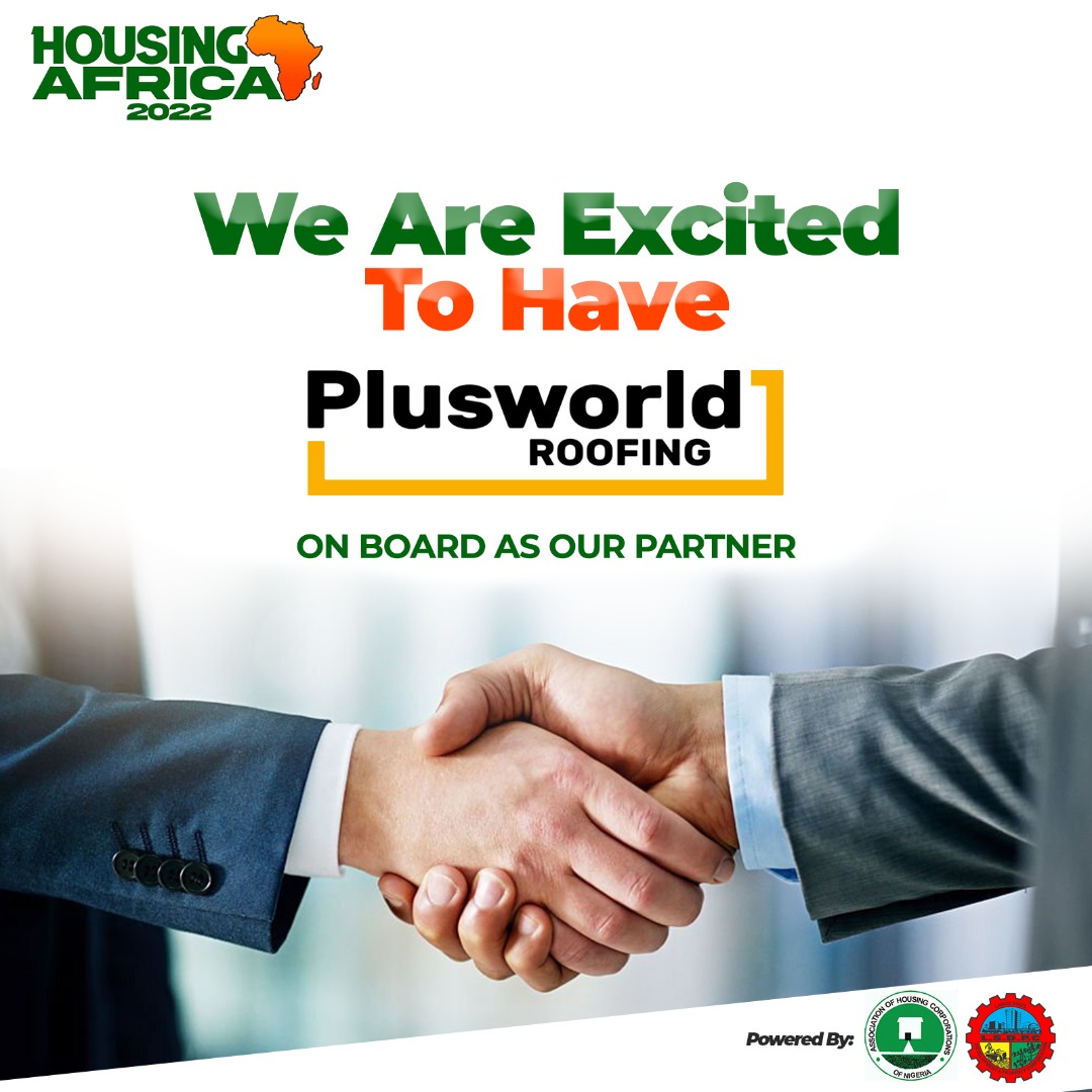 Meet <a href="/Plusworld_ng/">Plusworld Roofing and Restoration</a> at the International Conference on Housing &amp; Exhibition

Call: 0912 209 3694

#HousingAfrica2022