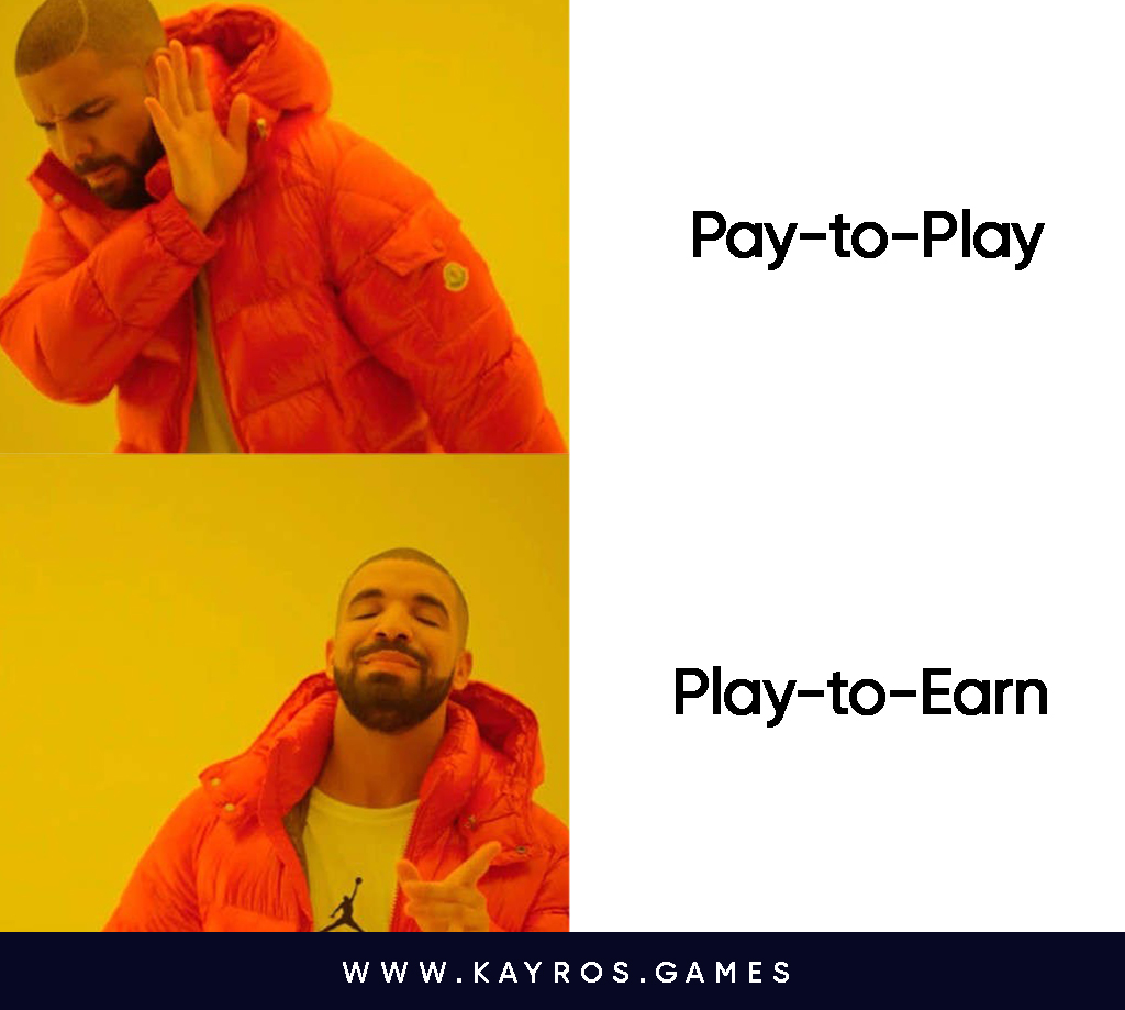 unitalkai's tweet photo. You used to pay-to-play?🤔

He used to pay-to-play too... 😜
Not anymore!😅

#memes #gamefimemes #GameFi #kayroslive #playtoearn #p2e #cryptomemes https://t.co/uVjTcg0i3R
