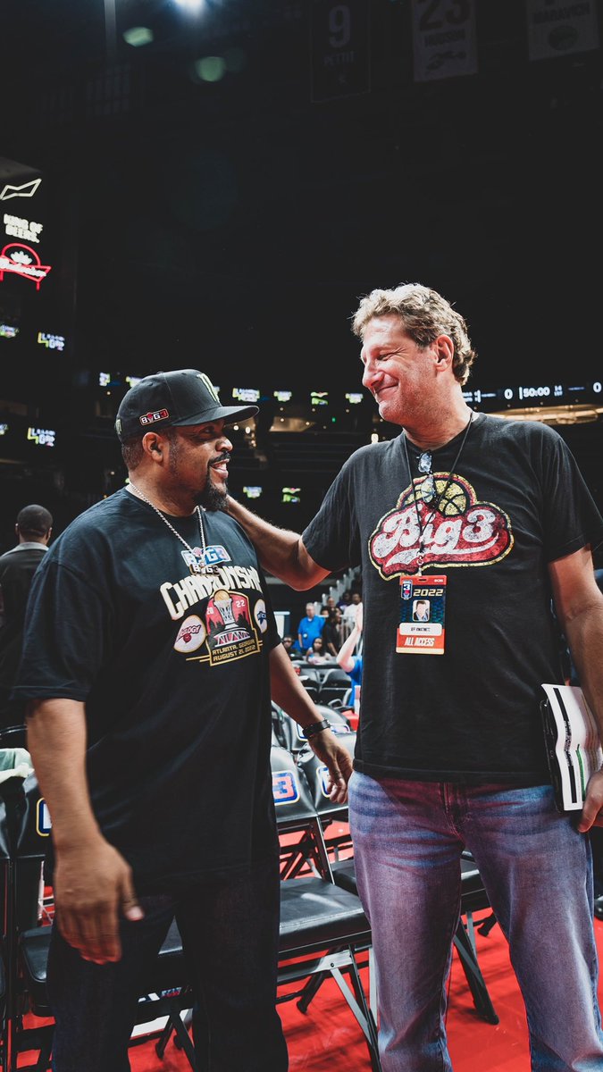 Today, the BIG3 - the basketball league founded by <a href="/icecube/">Ice Cube</a>  and <a href="/JeffKwatinetz/">Jeff Kwatinetz</a> – announced that the league has been officially certified as a Black-Owned and Operated business.

They are the first professional sports league to be granted this certification.

📷: <a href="/thebig3/">BIG3</a>