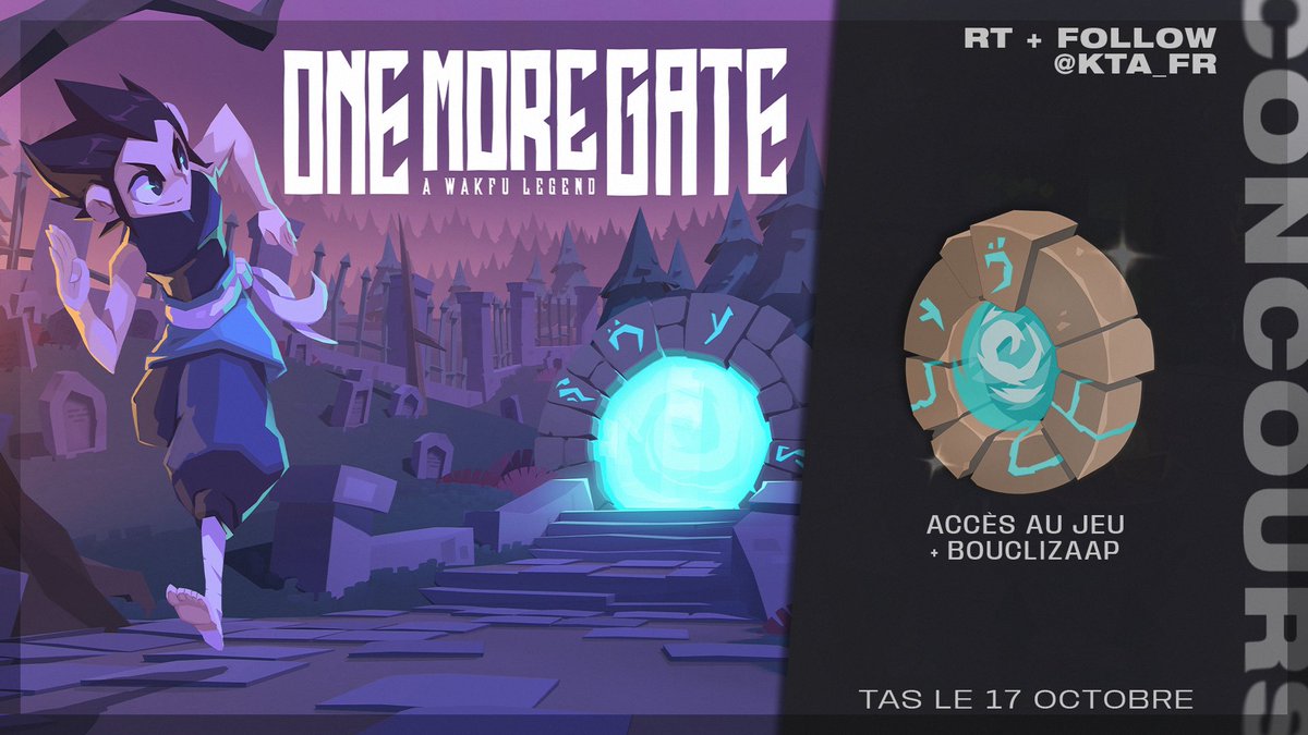 DOFUSEsport's tweet photo. On vous en a parlé mardi, Ankama a sorti un nouveau jeu et on a le même avis que tout le monde : il est trop bien 😍

Vous voulez tester l'Early Access et récupérer le Bouclizaap sur Dofus ?

🔁 Retweet
➡️ Follow @KTA_fr 

Tirage lundi, bonne chance à tous ! https://t.co/DmJgKBzVFv