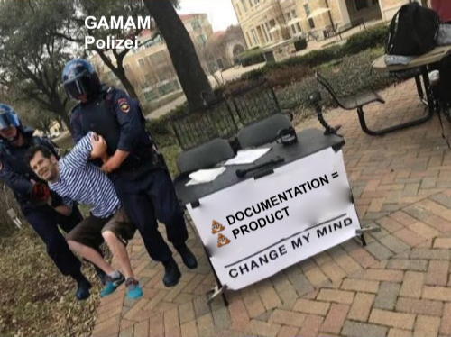 A product's quality is directly related to its documentation quality.