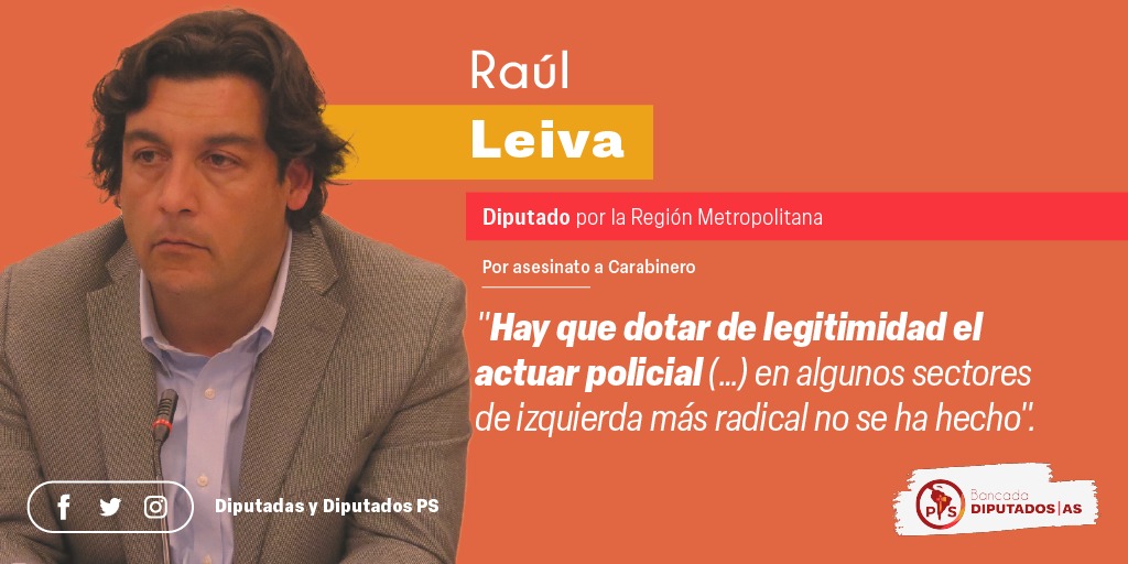 bancadaPSchile's tweet photo. Presidente de la Comisión de Seguridad Ciudadana de la @Camara_cl, diputado @PSChile @RaulLeiva pide creación de Ministerio de #SeguridadPública que se dedique exclusivamente a orden público y crimen organizado: "No a temas políticos coyunturales como hoy lo hace Interior". https://t.co/FnrQZ01Zel