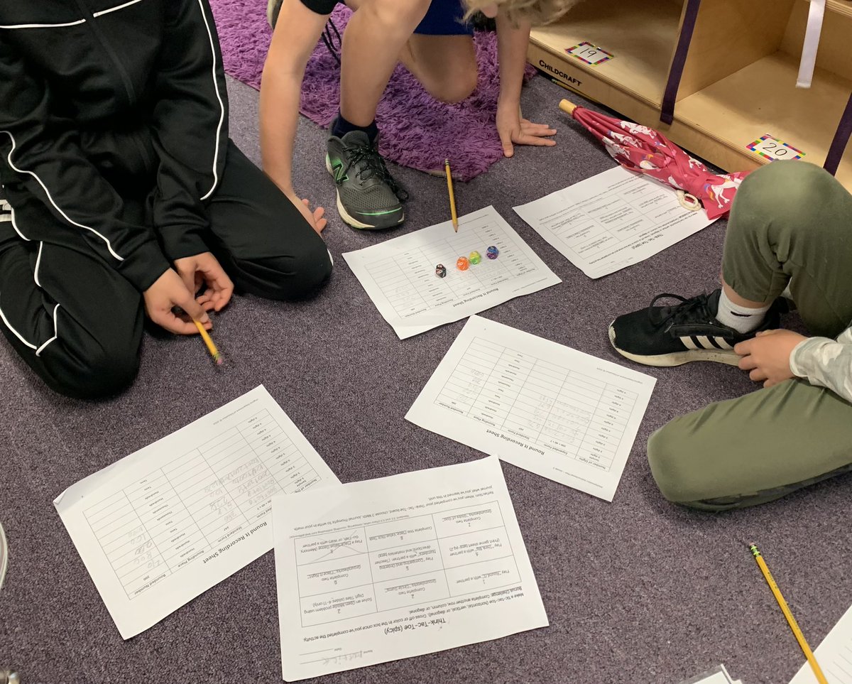 Third graders in <a href="/McGeorge_LBE/">Mrs.McGeorge</a>’s math class are deepening their understanding of place value with partner games like Round It, Place Value War, and Think Big from Project M^3. <a href="/longbranch_es/">Long Branch ES</a>