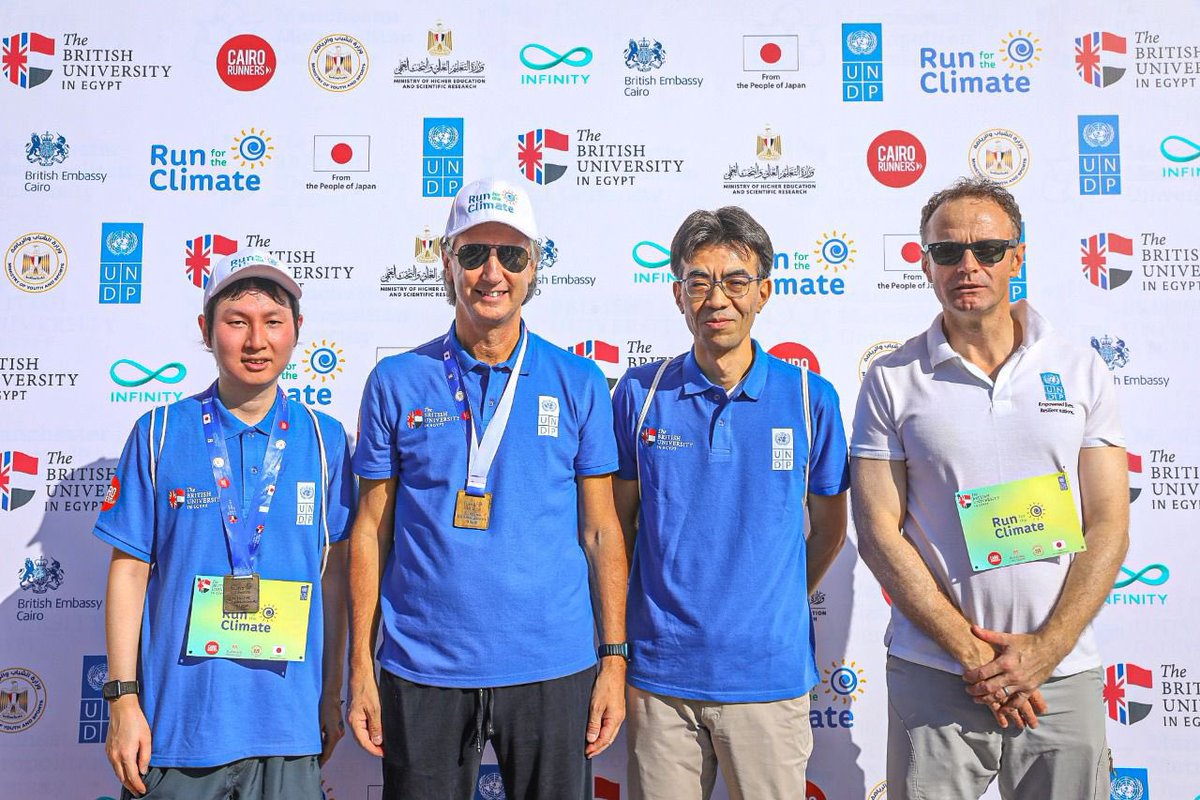 Sylvain Merlen (@sylvainmerlen) on Twitter photo Community mobilisation is 🔑 to <a href="/COP27P/">COP27</a> negotiations & for #climateaction. Proud to have #RunforClimate today w 10k ppl from  Egypt all running for our 🌎.
Together w <a href="/bue_official/">The British University in Egypt</a>, <a href="/CairoRunners/">CairoRunners</a> <a href="/emysofficial/">وزارة الشباب والرياضة - مصر</a> & <a href="/MofaJapan_en/">MOFA of Japan</a>, we organised the largest climate run ahead of #COP27 Community mobilisation is 🔑 to <a href="/COP27P/">COP27</a> negotiations & for #climateaction. Proud to have #RunforClimate today w 10k ppl from  Egypt all running for our 🌎.
Together w <a href="/bue_official/">The British University in Egypt</a>, <a href="/CairoRunners/">CairoRunners</a> <a href="/emysofficial/">وزارة الشباب والرياضة - مصر</a> & <a href="/MofaJapan_en/">MOFA of Japan</a>, we organised the largest climate run ahead of #COP27