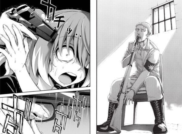 ナナしゃんとライナーのこの宗教画が好きすぎて部屋に額縁で飾ってる。 