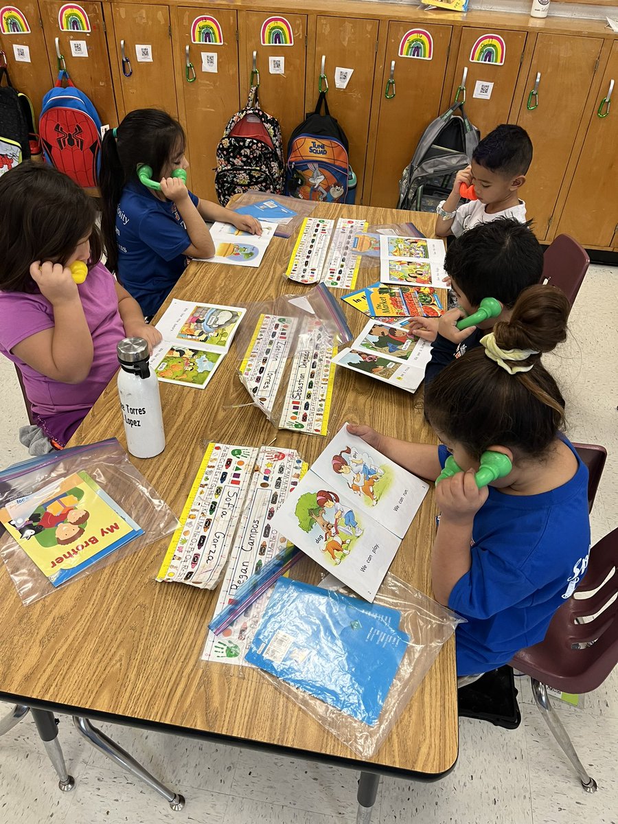 mrs_falcon's tweet photo. Today I introduced whisper phones. They whisper read to themselves, everyone LOVED the phones it was a great tool to incorporate to their learning. I heard a lot of reading, I’m one proud teacher 🥰.#readingfun #rocketpride @Rockets120 https://t.co/h2ZMwF3Vl1