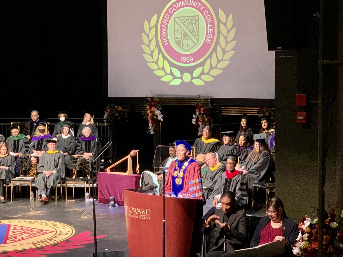 HowardCC's tweet photo. Dr. Daria J. Willis: “As we celebrate 52 years of impeccable service to this community, I want to express my appreciation for those who have become before me and laid such a solid foundation upon which the college stands.”@HowardCCPrez
#HowardCCPrez https://t.co/iwEsLDGfna