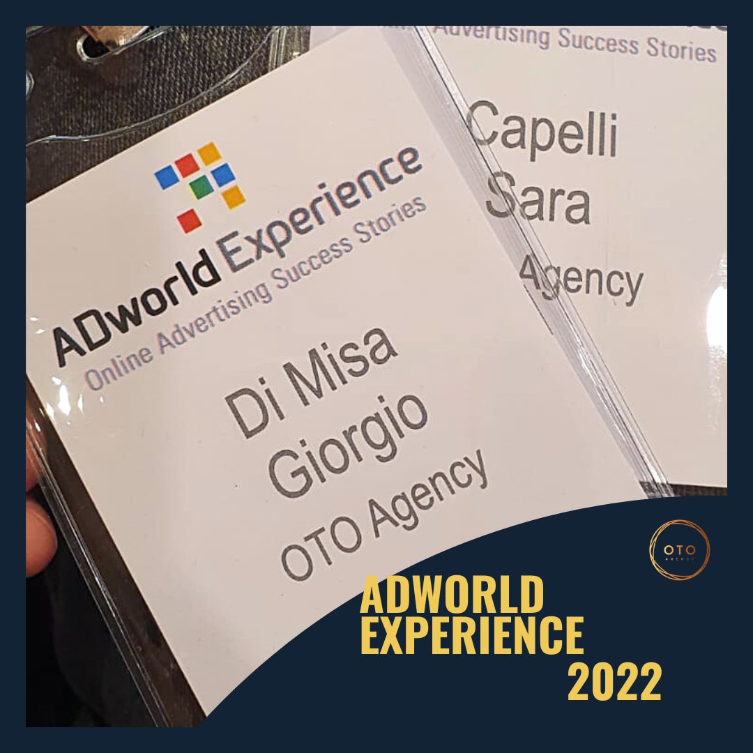 Alcuni membri del team #Performance hanno partecipato all’evento <a href="/adwexp/">ADworld Experience</a> 2022, il più grande evento europeo su Pay Per Clic &amp; #ConversionRate Optimization. 🔥

Scopri alcuni momenti 🔝

#otoagency #ontopof #digitalmarketing #marketingspecialist  #ADworldExperience