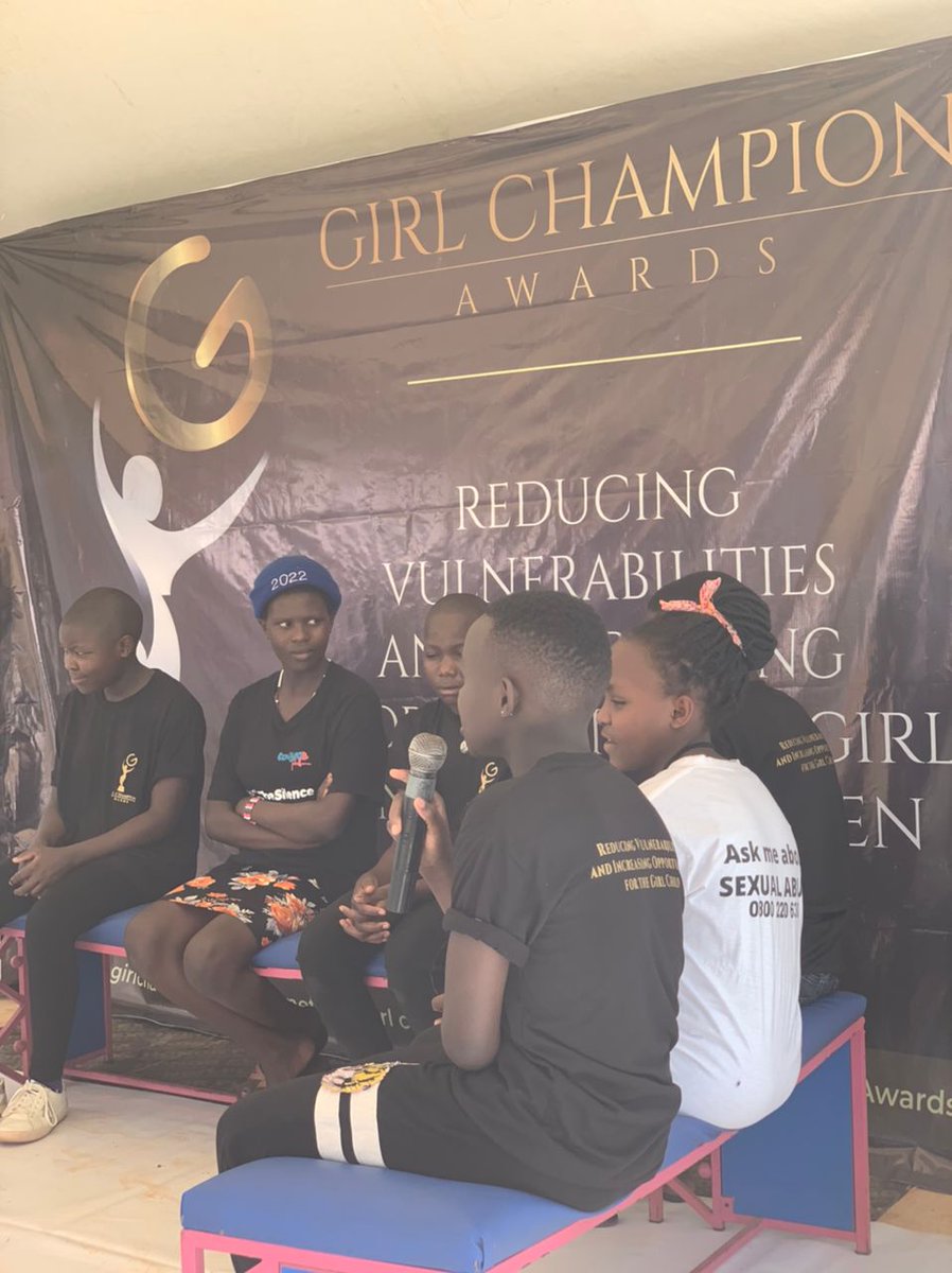 Today we Joined Kaleke Kasome Foundation for the launch of the Girl Champion Awards with the aim of reducing vulnerability and increasing opportunities for women and girls.