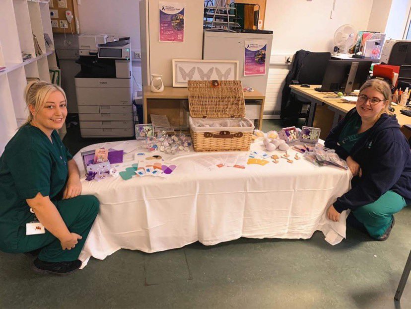 Cwm_TafGynaeISH's tweet photo. A big Thankyou to our amazing team on the Gynae Day Assessment and early pregnancy unit in their cake bake today for #babylossawarenessweek2022. All proceeds to go to @cradle_charity @SuzanneHardacr1 @Shazloudavies @CradleDawn @CradleLouise https://t.co/fcFyKsbaLZ