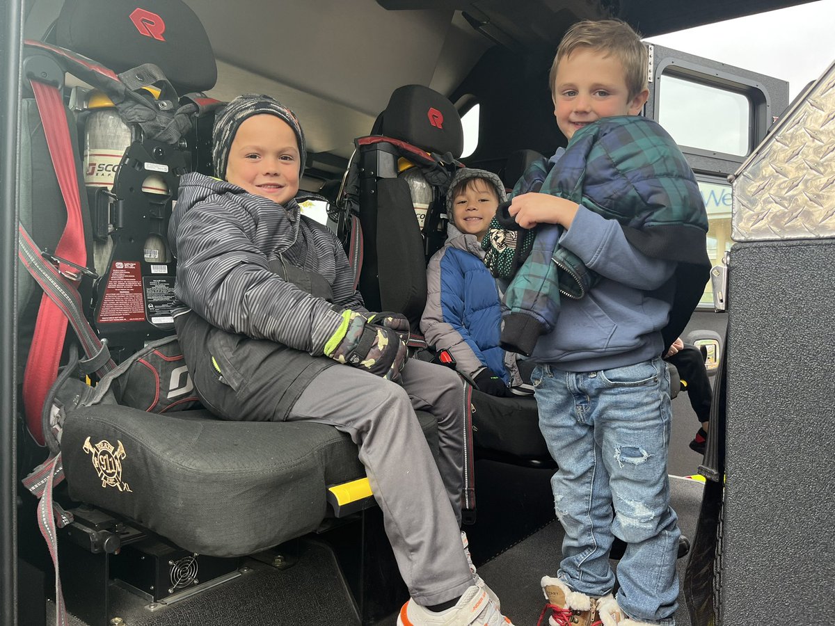 Thank you Prior Lake Fire department for helping our student learn about fire safety.