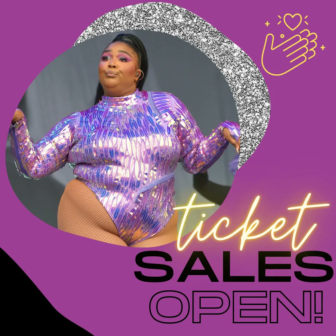 SALES NOW OPEN! $20 for your chance to win a pair of awesome seats for Lizzo’s 11/4 performance. #itsaboutdamntime for some Lizzo vibes. buff.ly/3yE9NCY

#lizzo #lizzopdx #lizzotickets #itsaboutdamntime #raffle #portlandevents #selflove #youmatter