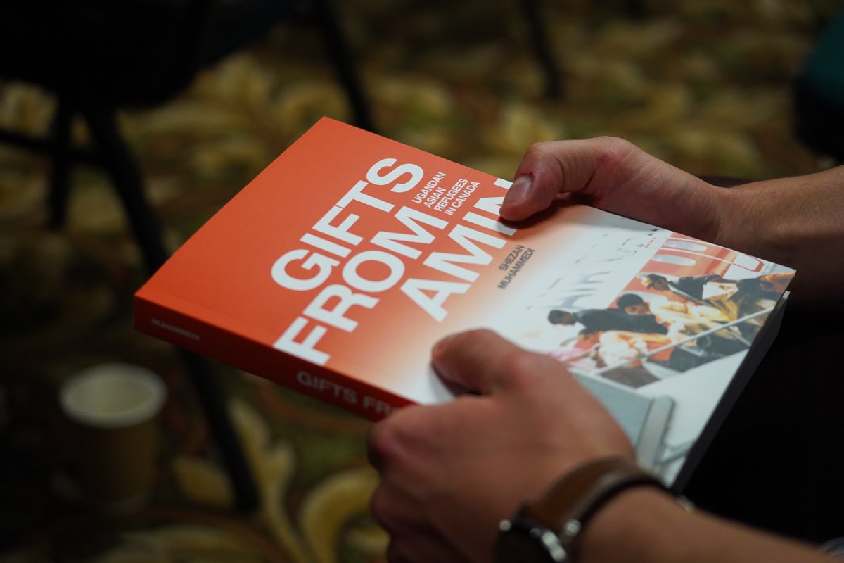 umanitobapress's tweet photo. ICYMI: @shezmuh has launched GIFTS FROM AMIN, the first major oral history project dedicated to the stories of Ugandan Asian refugees! Watch the event here: https://t.co/snDBHuB2Cc

Congrats to Shezan and a huge thank you to all our guest speakers!

📷: @UNHCRCanada https://t.co/j4WD3skmVs