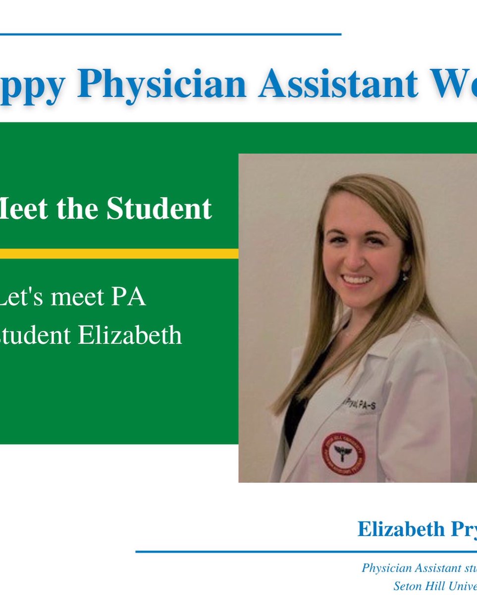 CleClinicCHPE's tweet photo. #MeetTheStudent
Elizabeth Pryal
Physician Assistant student
Seton Hill University
Link in bio for more on the Physician Assistant discipline!
#healtprofessions #students #education #cle #cleveland #clevelandclinic #physicianassistant #physicianassistantstudent #PAWeek2022 https://t.co/FqXISfLnLQ