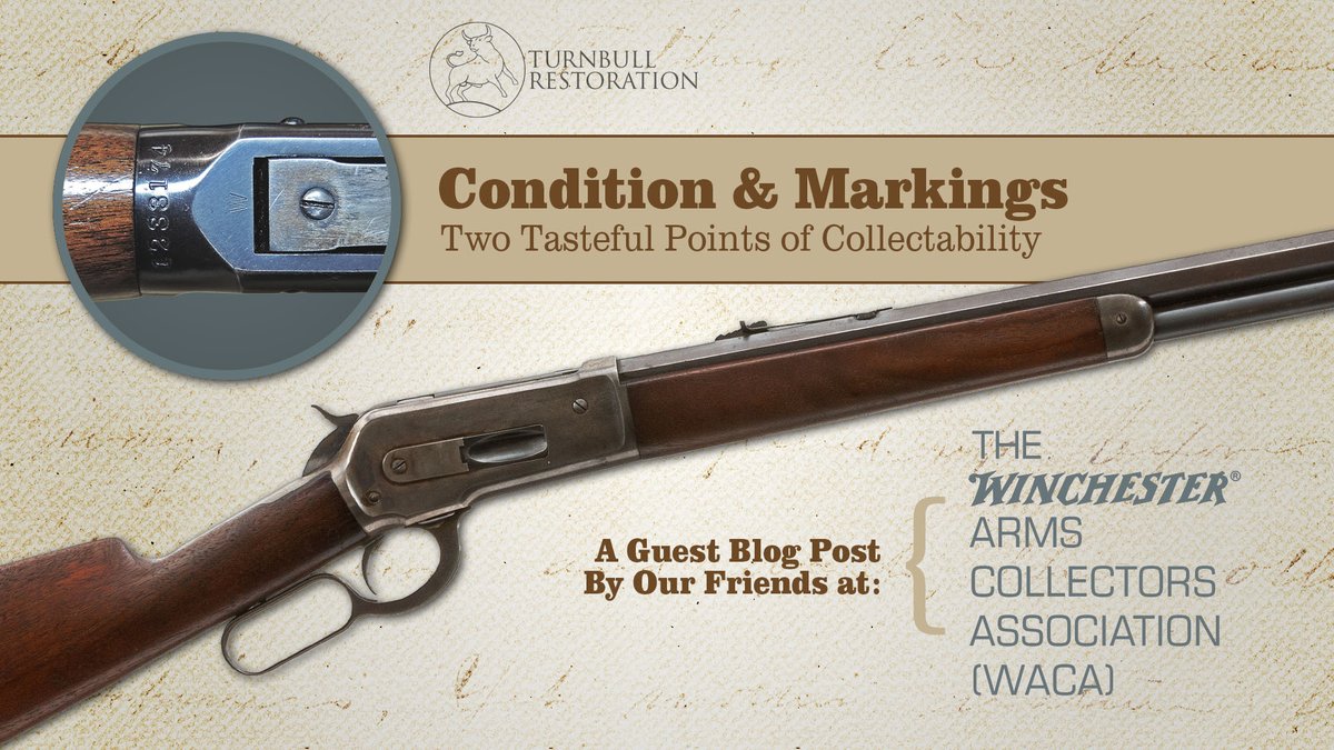 ShootHistory's tweet photo. "Gun Condition and Markings – A Winchester Arms Collectors Association Guest Post" Read the article: https://t.co/u4mRErIvZb https://t.co/N8x2kXSvHe