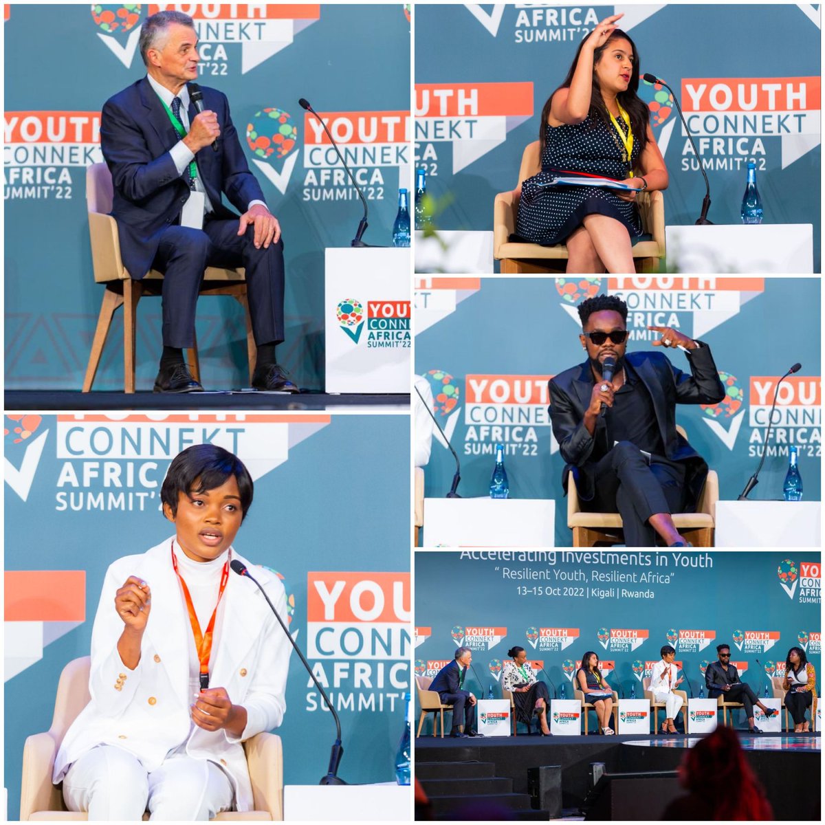 If we spent less time contesting the truth & more time implementing solutions, our 🌍 would be in a better shape. Glad to see #youth could discuss the issue at #YouthConnekt2022 today w/ @UNDP Chief of Staff Michele Candotti, Activist Rawe Kefi, @JuvelineNgum & @patorankingfire