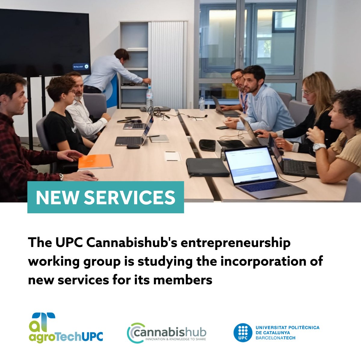 ▶️PROMOTING THE GROWTH OF INNOVATIVE PROJECTS connecting entrepeneurs-researchers-companies-investors to boost the #cannabisindustry with @Innovacio_UPC <a href="/EmprenUPC/">Emprèn UPC</a>

Move towards adding new services for #CannabisHubUPC members💯