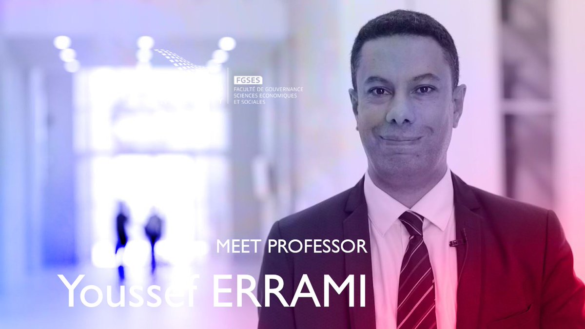 FGSES_UM6P's tweet photo. Interview avec notre professeur de management, @ErramiUssef, dans le cadre de la série hebdomadaire ''Meet Our Faculty''.

Pour regarder la vidéo: https://t.co/4wgEiicMXm

#UM6P #FGSES #Ourprofessors #Faculty https://t.co/k1do8x6I3e