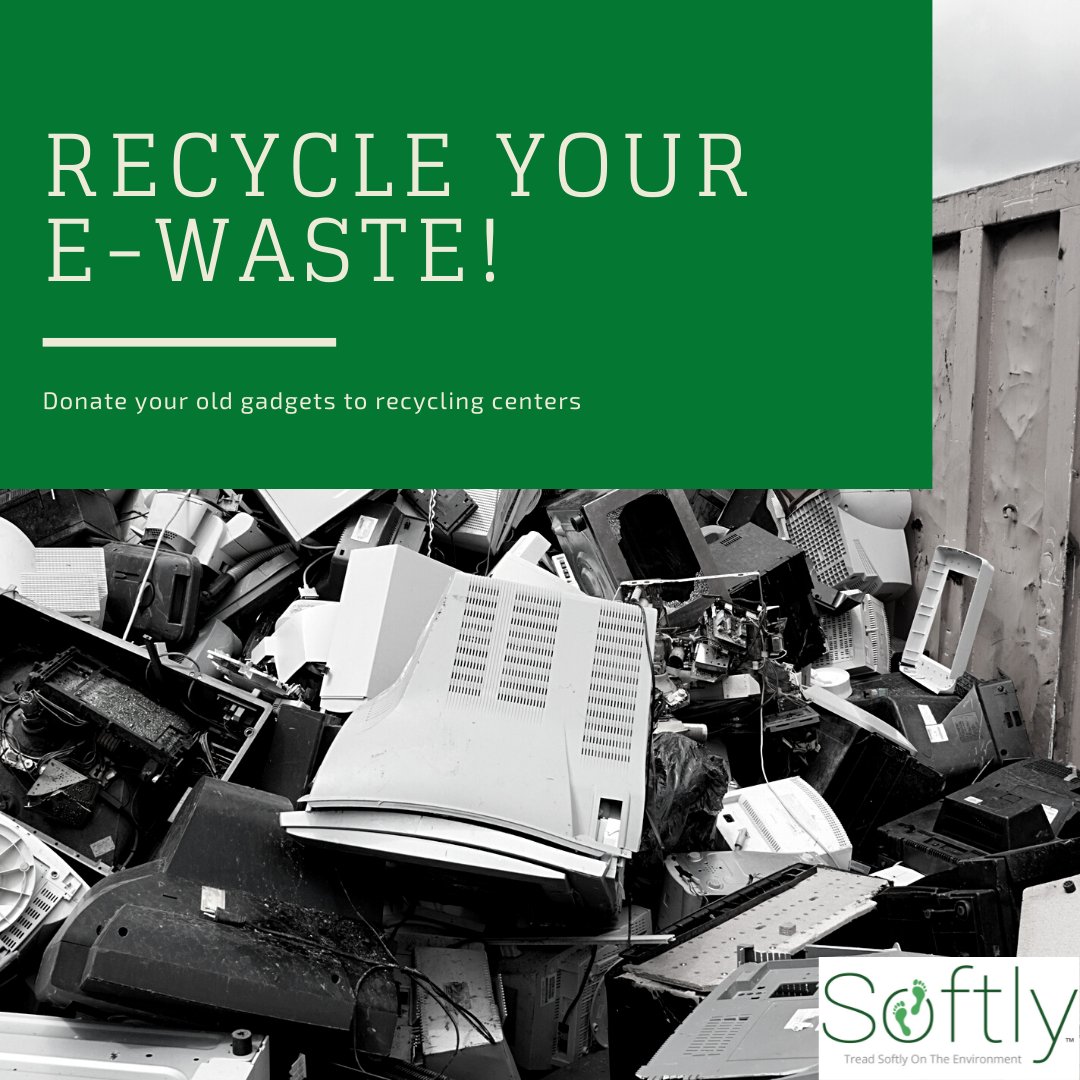 Today is International e-Waste Day.  Just a friendly reminder to find a recycling center to recycle your old gadgets.

#recycling #recycle #ewaste #sustainableliving #sustainability