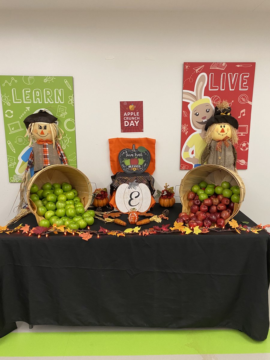 ECEC Apple Crunch day!