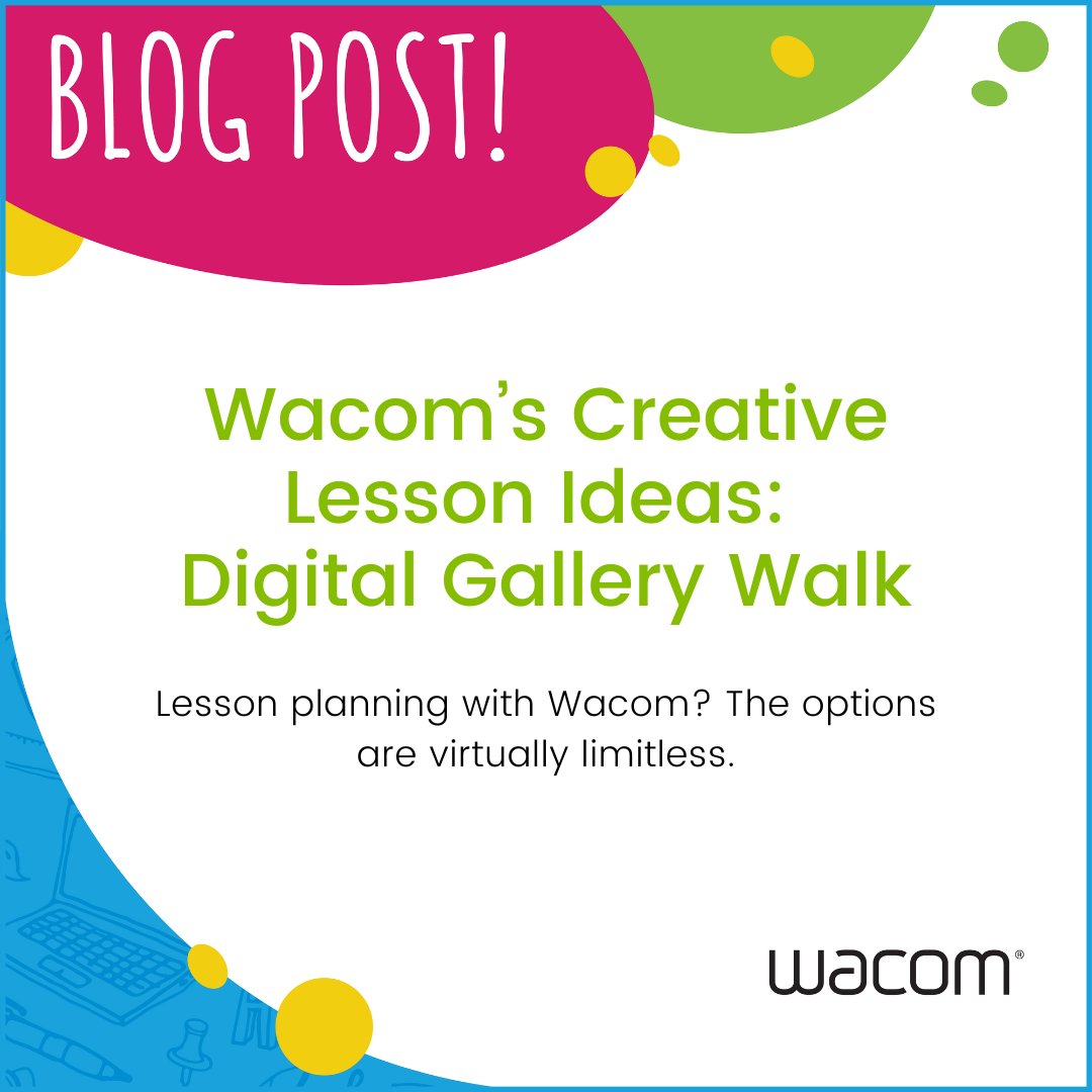 While gallery walks can be used to introduce concepts or engage students with several different texts during a class period, a powerful way to use them is to have students show their understanding of a concept or idea. Read more: bit.ly/3rOJGp2 #WacomForEducation