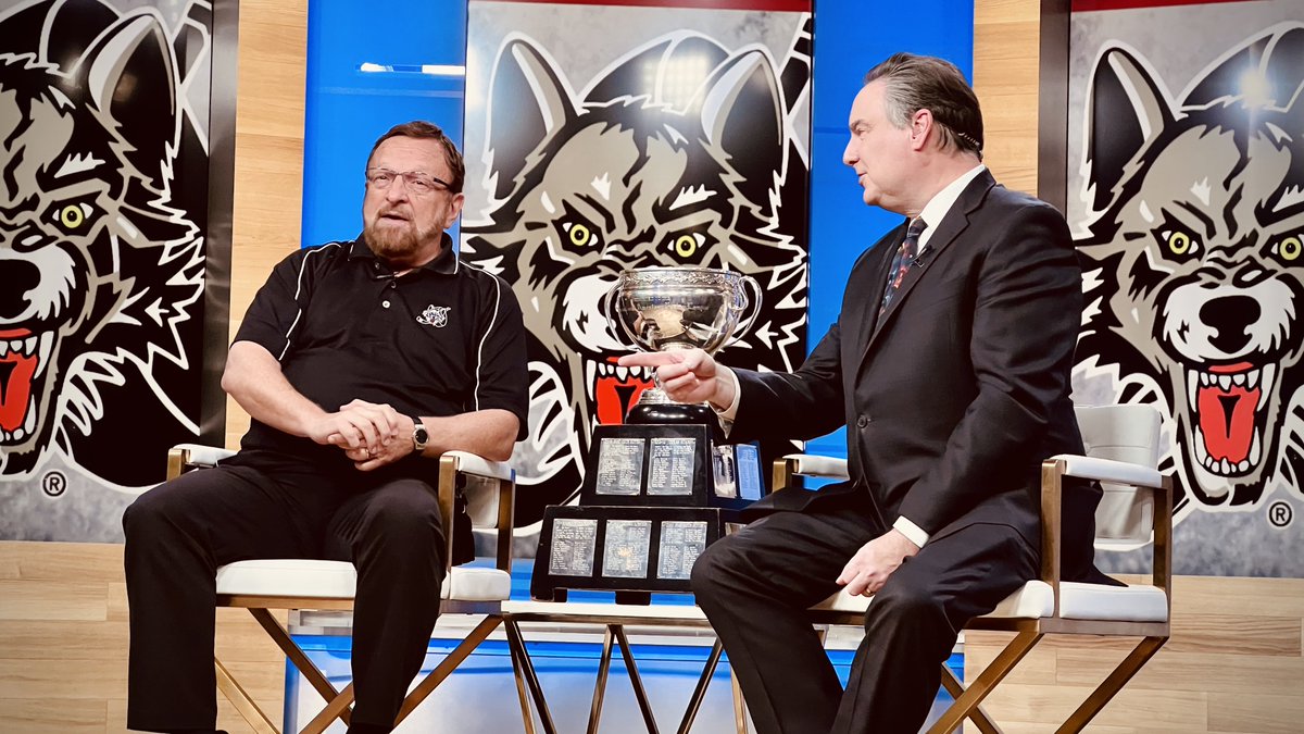 x-Chicago Wolves (@chicago_wolves) on Twitter photo The Calder Cup made a special appearance this morning on <a href="/fox32news/">FOX 32 News</a>'s Good Day Chicago with <a href="/WayneMessmer/">Wayne P. Messmer Ph.D., CSP</a> and Mike Caplan🏆 Don't forget to check out My50 Chicago tomorrow night at 7 p.m. for the banner raising! The Calder Cup made a special appearance this morning on <a href="/fox32news/">FOX 32 News</a>'s Good Day Chicago with <a href="/WayneMessmer/">Wayne P. Messmer Ph.D., CSP</a> and Mike Caplan🏆 Don't forget to check out My50 Chicago tomorrow night at 7 p.m. for the banner raising!