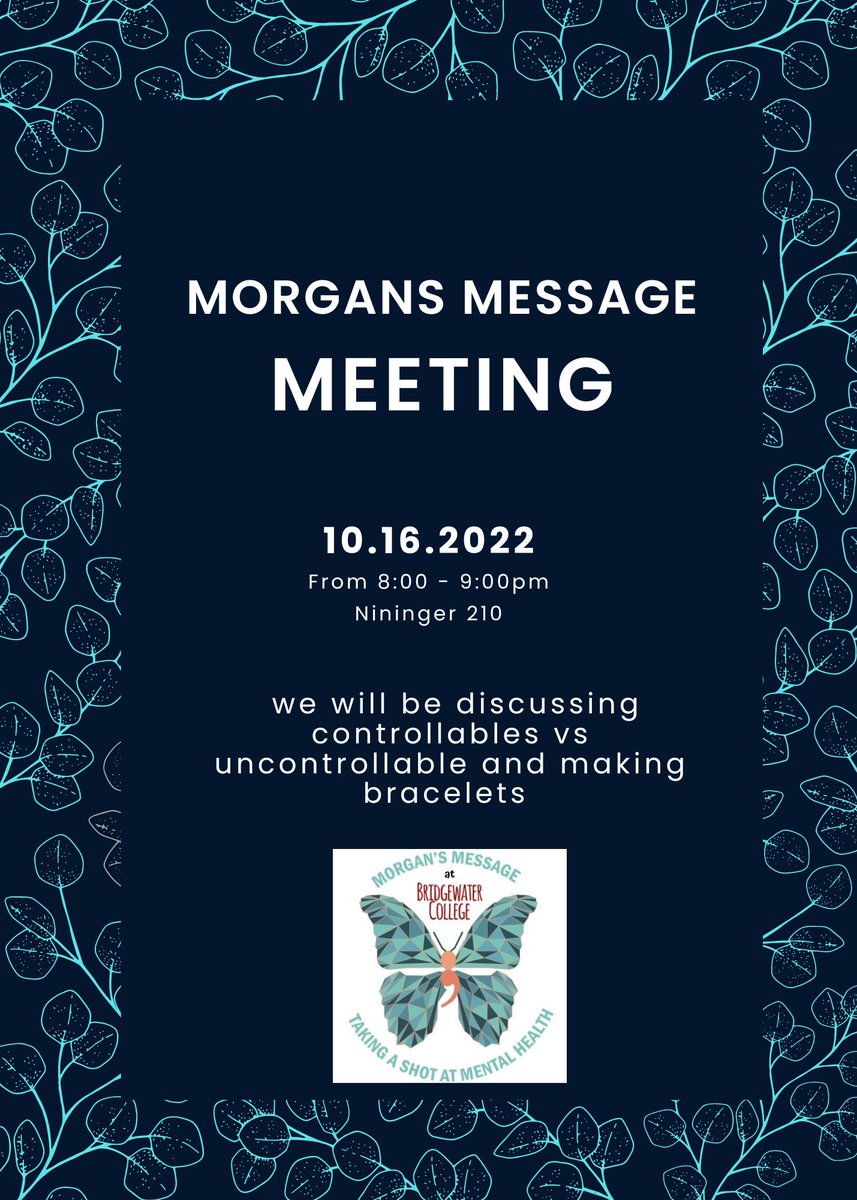 See you all there!🦋