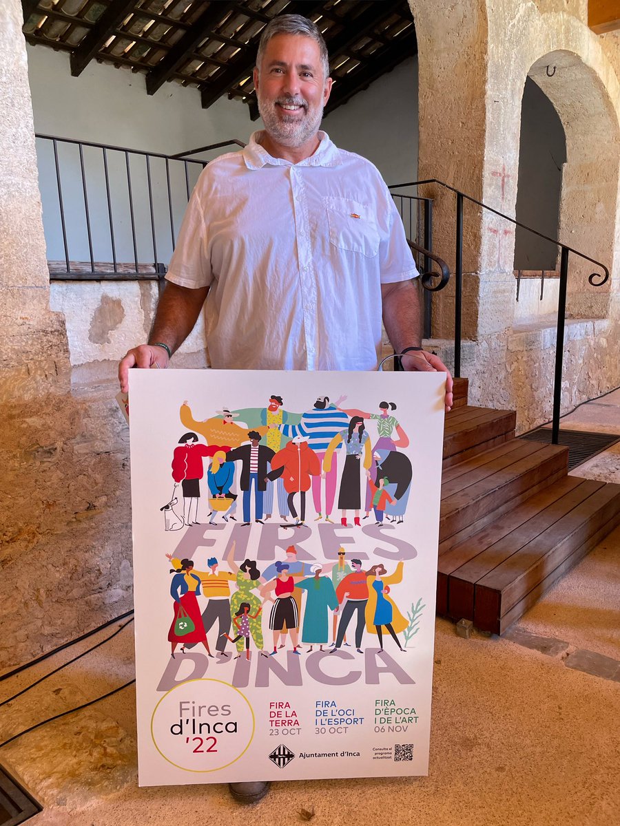 VoxInca's tweet photo. 🎉🎉 Comienza la cuenta atrás para las Ferias de Inca 2022
Hoy hemos asistido a la presentación del programa, que puedes descargarlo aquí 👇🏼
https://t.co/ZV26B9W6J9
#firesdinca #DijousBo https://t.co/M3DHMPNRXG