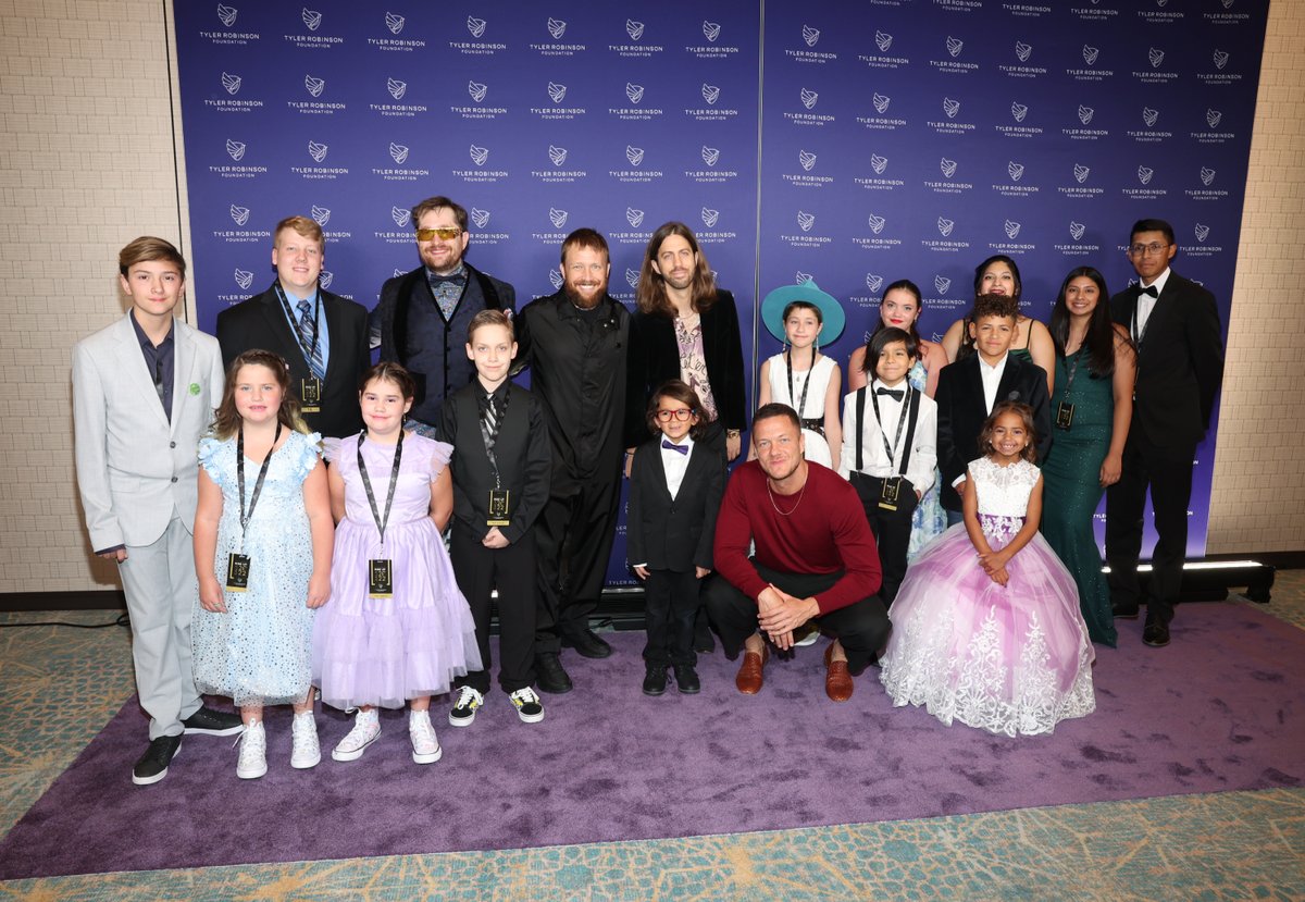 So many incredible TRF families joined us at our 8th #TRFGala last month, including the Little, Bartley, Pottage, Sanchez, Comacho, Woodward, &amp; Escalante families. 💜 Thank you for sharing your stories and being part of our special evening. We truly are #AStrongerFamilyTogether.