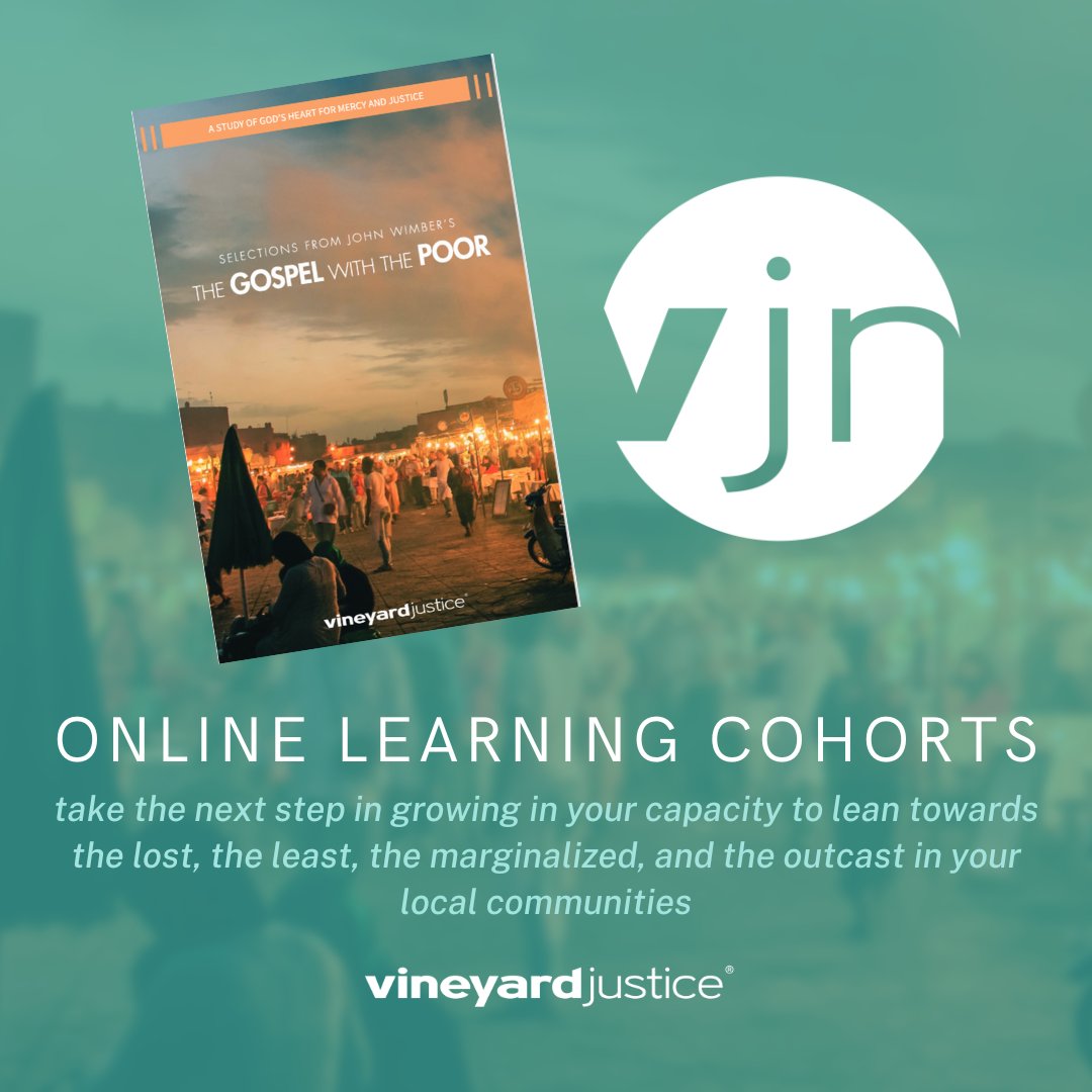 vineyardusa's tweet photo. Join an online learning cohort with Vineyard Justice Network this October to learn how to be an ambassador of biblical peace in your community, using the VJN publication “Gospel With The Poor.”
https://t.co/mHNpaGamcH
#getproximate #gospelwiththepoor #vineyardusa #wearevineyard https://t.co/qwwbiRMTJZ