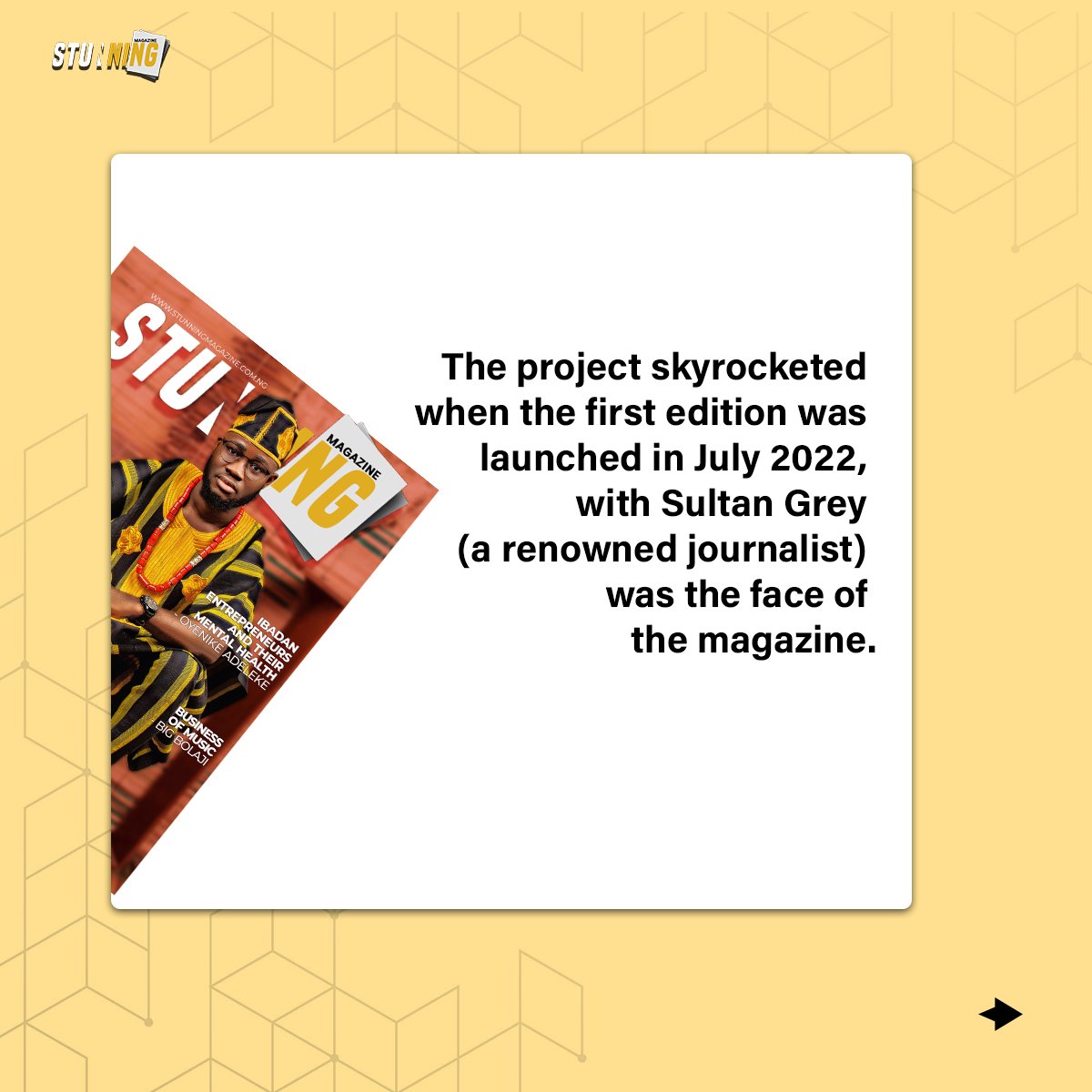 _Stunningmag's tweet photo. Let's talk about our journey, so far in the publishing industry.

[Read through] https://t.co/dx9ksI3Hd7