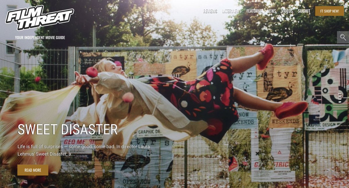 FilmThreat's tweet photo. “…Felix said he’d be there for his kid, he’s leaving Frida to reignite his relationship with Natalie.” Andrew Stover on how Sweet Disaster tastes.
https://t.co/udqzeTzM9w #SupportIndieFilm #SweetDisaster #Romance #Drama https://t.co/1VvsQK0JcJ