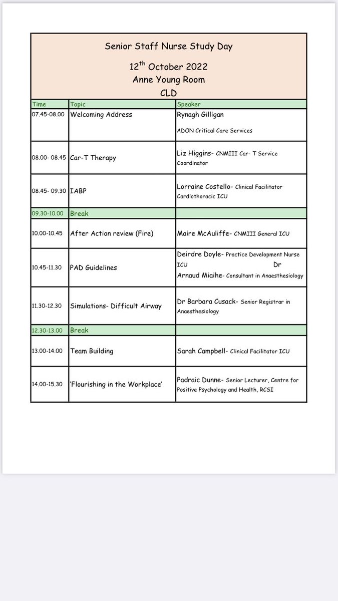 cambo303's tweet photo. In @stjamesdublin ICU we understand the importance of ensuring all our staff’s learning needs are addressed and that they feel valued! So, this week we held a study day for the senior staff nurses in the general ICU!  1/2 https://t.co/v1aLzcve5T
