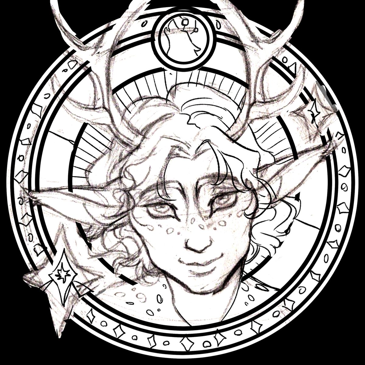 REMCycle's tweet photo. Some wips of upcoming icons. Stay tuned because the magic's about to happen~β #stainedglassstyle #DnD #dungeonsanddragons #dndcharacterart #icons #Commission https://t.co/VtnFsjpPLI