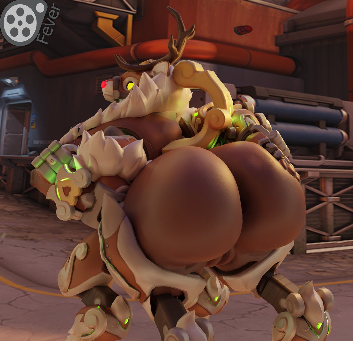 fever3D's tweet photo. >GiantRobotHorseAss.jpg

Reindeer Orisa by @snips456fur https://t.co/i57o67NpPp