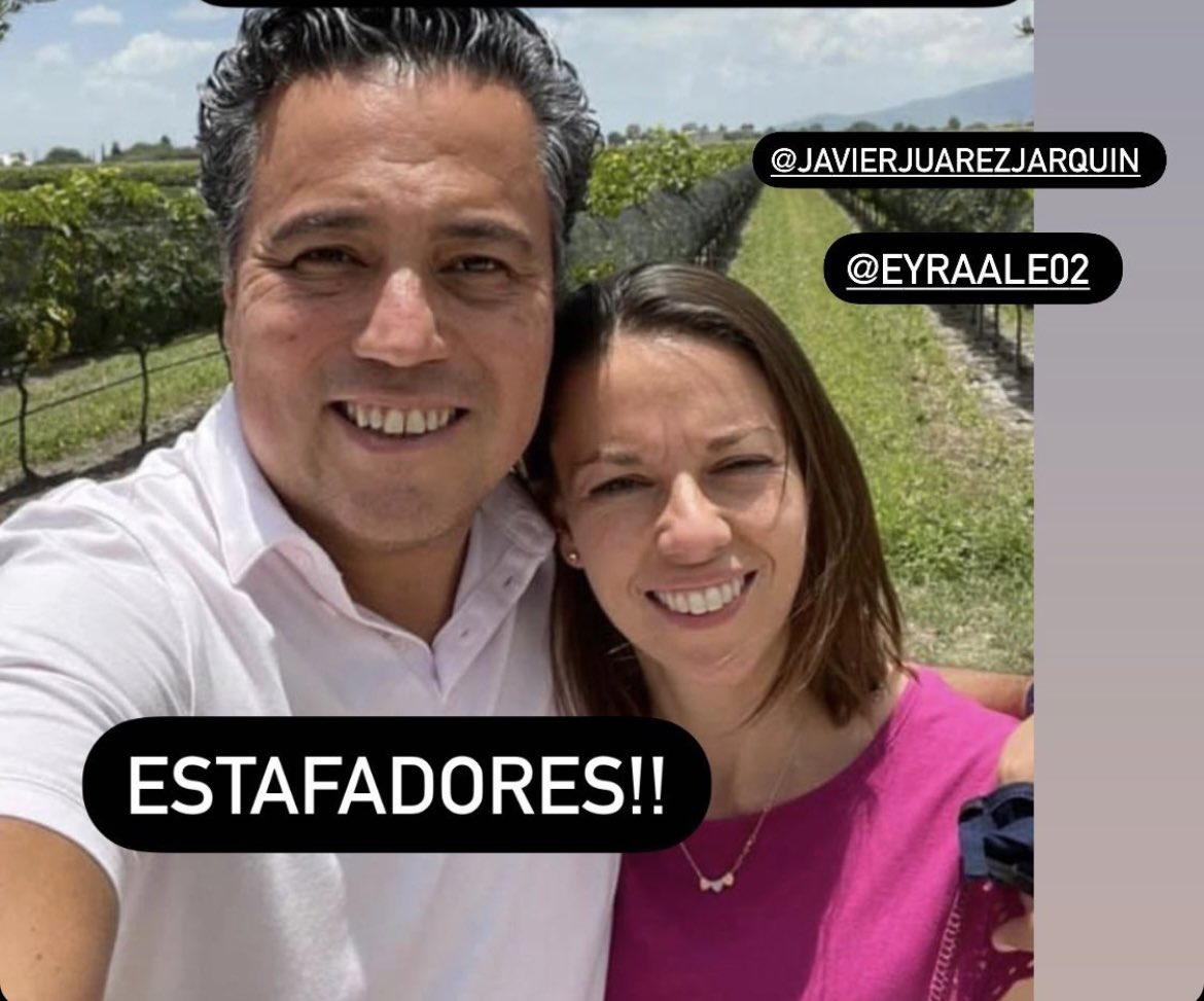 ari_age's tweet photo. ¡ AYUDANME A COMPARTIR!
Banquetes @Pina_Jarquin Son unos estafadores ! Javier Jarquín y Eyra Arellano Nos robaron más de $450,000 que les pagamos para la organización de nuestra boda falsificando contratos!! 
#pinajarquinestafadores https://t.co/CO4P8RDslP