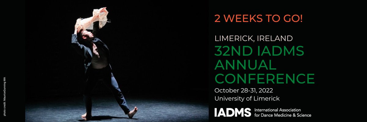 2 weeks to go until our 32nd Annual Conference in Limerick, Ireland!

If joining us in-person please read the COVID vaccination requirement BEFORE traveling to the event: ow.ly/ZRPb50Lae1H

Comment below with what you are most looking forward to this year 👇

#IADMS2022