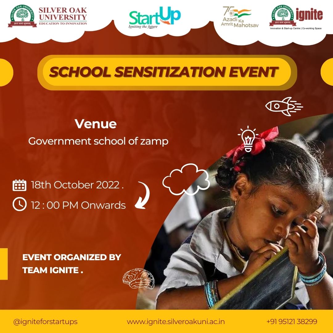 ignite4startups's tweet photo. IGNITE INCUBATION CENTRE  Going to Zamp Primary School to Spread Awareness About Start-ups. We are Organizing the event to give an idea about Innovation and changing the ecosystem of India by spreading the knowledge about start-up to the student of higher secondary. #ignite https://t.co/r5rjhtUZVN