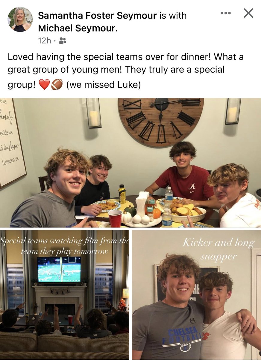 XLongSnapping's tweet photo. @JohnMSeymourV @samanthaseymo16 @Nathanial_Four this is really what it’s all about! You guys truly get it. It’s #family #brotherhood it’s the bond that builds young men &amp; women. These are the things high school athletes should and will remember forever! 🙏🏼 @ChelseaHornets https://t.co/wmVxPftC6j