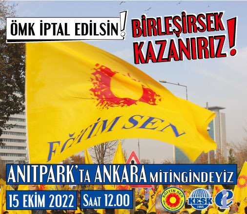egitimsen's tweet photo. Öğretmenlik Meslek Kanunu ve kariyer basamakları sınavı iptal edilsin!
📢Emeğimiz, onurumuz ve çalışma barışımız için #ÖgretmeninSesiAlanda https://t.co/qcExSGFJcp